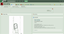 Desktop Screenshot of black-darling.deviantart.com