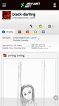 Mobile Screenshot of black-darling.deviantart.com