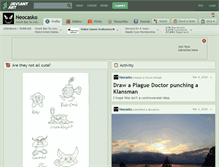 Tablet Screenshot of neocasko.deviantart.com