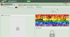 Desktop Screenshot of littleredtoyota.deviantart.com