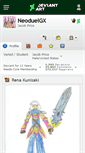 Mobile Screenshot of neoduelgx.deviantart.com