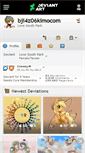 Mobile Screenshot of bji4z06kimocom.deviantart.com
