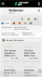 Mobile Screenshot of pendavison.deviantart.com