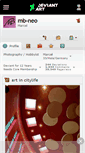 Mobile Screenshot of mb-neo.deviantart.com