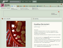 Tablet Screenshot of mb-neo.deviantart.com