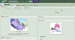Desktop Screenshot of milostudio.deviantart.com