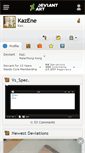 Mobile Screenshot of kazene.deviantart.com