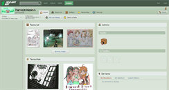 Desktop Screenshot of harvest-moon.deviantart.com