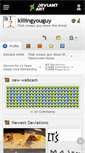 Mobile Screenshot of killingyouguy.deviantart.com