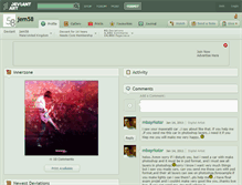 Tablet Screenshot of jem58.deviantart.com