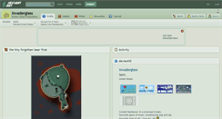 Desktop Screenshot of invaderglass.deviantart.com