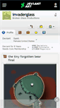 Mobile Screenshot of invaderglass.deviantart.com