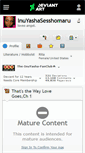 Mobile Screenshot of inuyashasesshomaru.deviantart.com