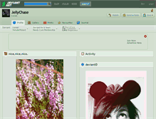 Tablet Screenshot of jellychase.deviantart.com