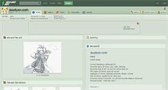 Desktop Screenshot of deadlysin-sloth.deviantart.com