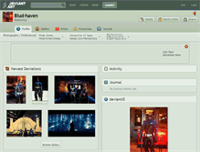 Tablet Screenshot of blud-haven.deviantart.com