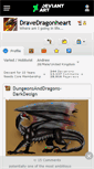 Mobile Screenshot of dravedragonheart.deviantart.com