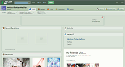 Desktop Screenshot of melissa-pottermalfoy.deviantart.com