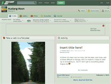 Tablet Screenshot of mustang-moon.deviantart.com