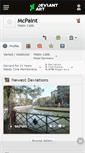 Mobile Screenshot of mcpaint.deviantart.com