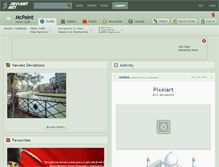 Tablet Screenshot of mcpaint.deviantart.com