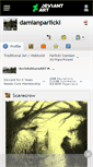 Mobile Screenshot of damianparlicki.deviantart.com