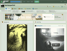 Tablet Screenshot of damianparlicki.deviantart.com