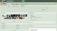 Desktop Screenshot of krinos.deviantart.com