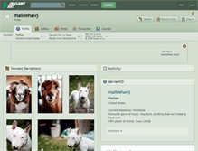 Tablet Screenshot of maileehawj.deviantart.com