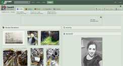 Desktop Screenshot of claran9.deviantart.com