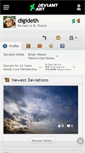 Mobile Screenshot of digideth.deviantart.com