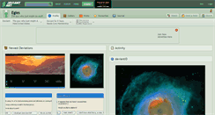 Desktop Screenshot of egles.deviantart.com