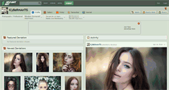 Desktop Screenshot of icybermantis.deviantart.com