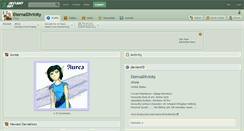 Desktop Screenshot of eternaldivinity.deviantart.com