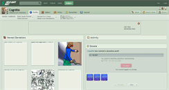 Desktop Screenshot of cognitio.deviantart.com