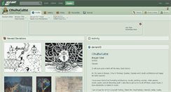 Desktop Screenshot of cthulhucultist.deviantart.com
