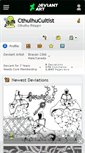 Mobile Screenshot of cthulhucultist.deviantart.com