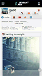 Mobile Screenshot of djn90.deviantart.com