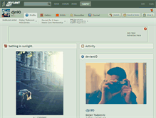 Tablet Screenshot of djn90.deviantart.com
