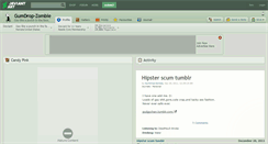 Desktop Screenshot of gumdrop-zombie.deviantart.com