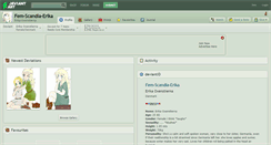 Desktop Screenshot of fem-scandia-erika.deviantart.com