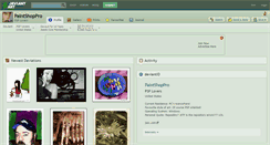 Desktop Screenshot of paintshoppro.deviantart.com