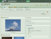 Tablet Screenshot of bodhi-tatwa.deviantart.com