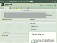 Tablet Screenshot of daril-ghiroza.deviantart.com