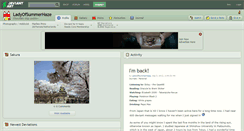 Desktop Screenshot of ladyofsummerhaze.deviantart.com
