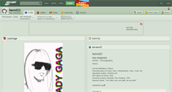 Desktop Screenshot of hermi23.deviantart.com