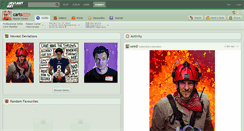 Desktop Screenshot of carts.deviantart.com