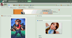 Desktop Screenshot of killa7.deviantart.com