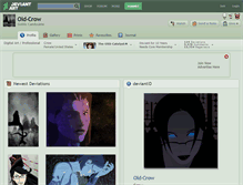 Tablet Screenshot of old-crow.deviantart.com
