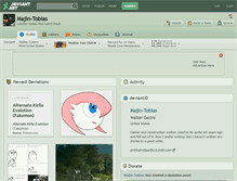 Tablet Screenshot of majin-tobias.deviantart.com